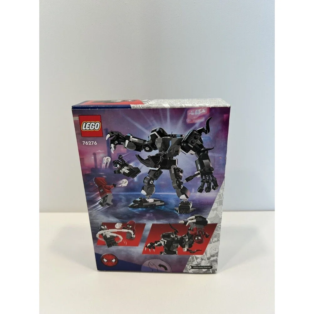 LEGO 76276 Venom Mech Armor vs. Miles Morales New Retired